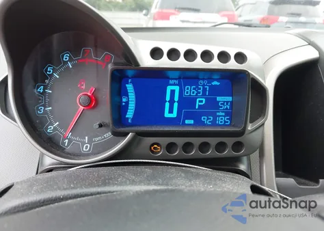 2013 Chevrolet Sonic Lt Auto from USA, damaged, VIN 1G1JC5SH2D4157452